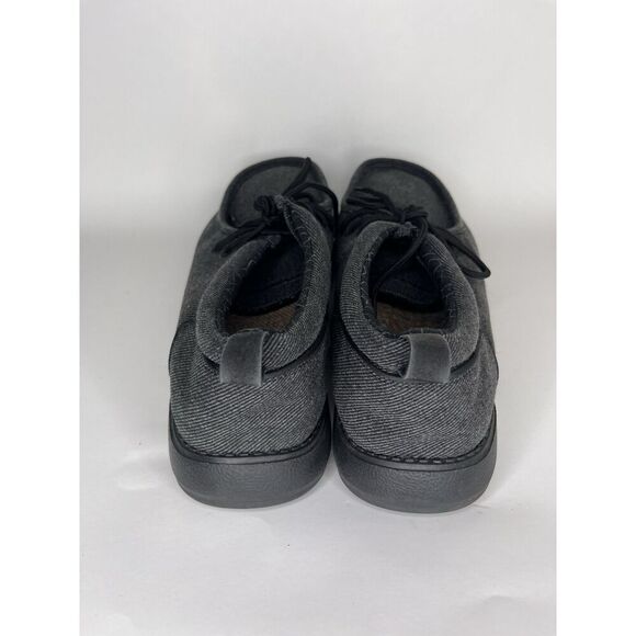 itazero shoes Lace Up Oxfords Men Size 46.5 US 13W Black Canvas - Picture 7 of 12